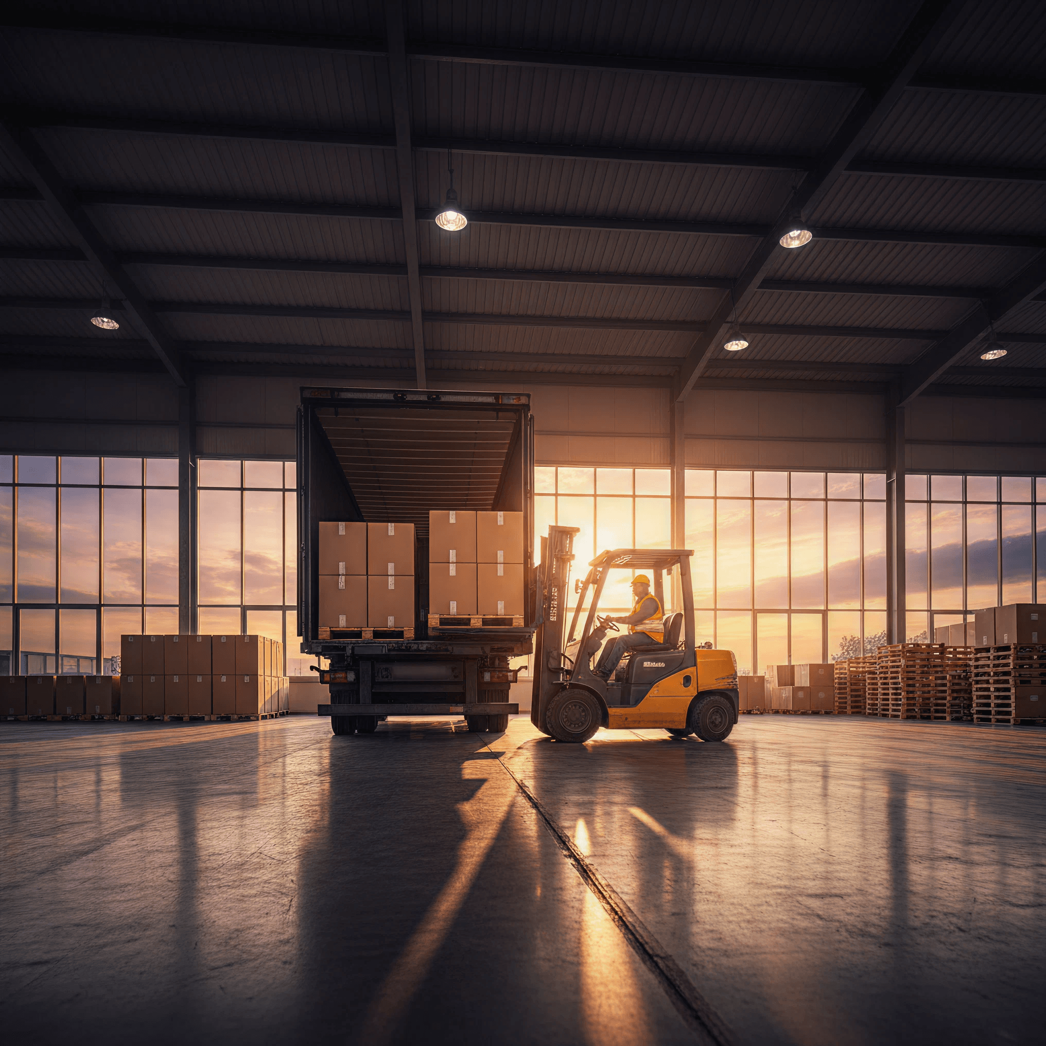 Meher Transport loading dock